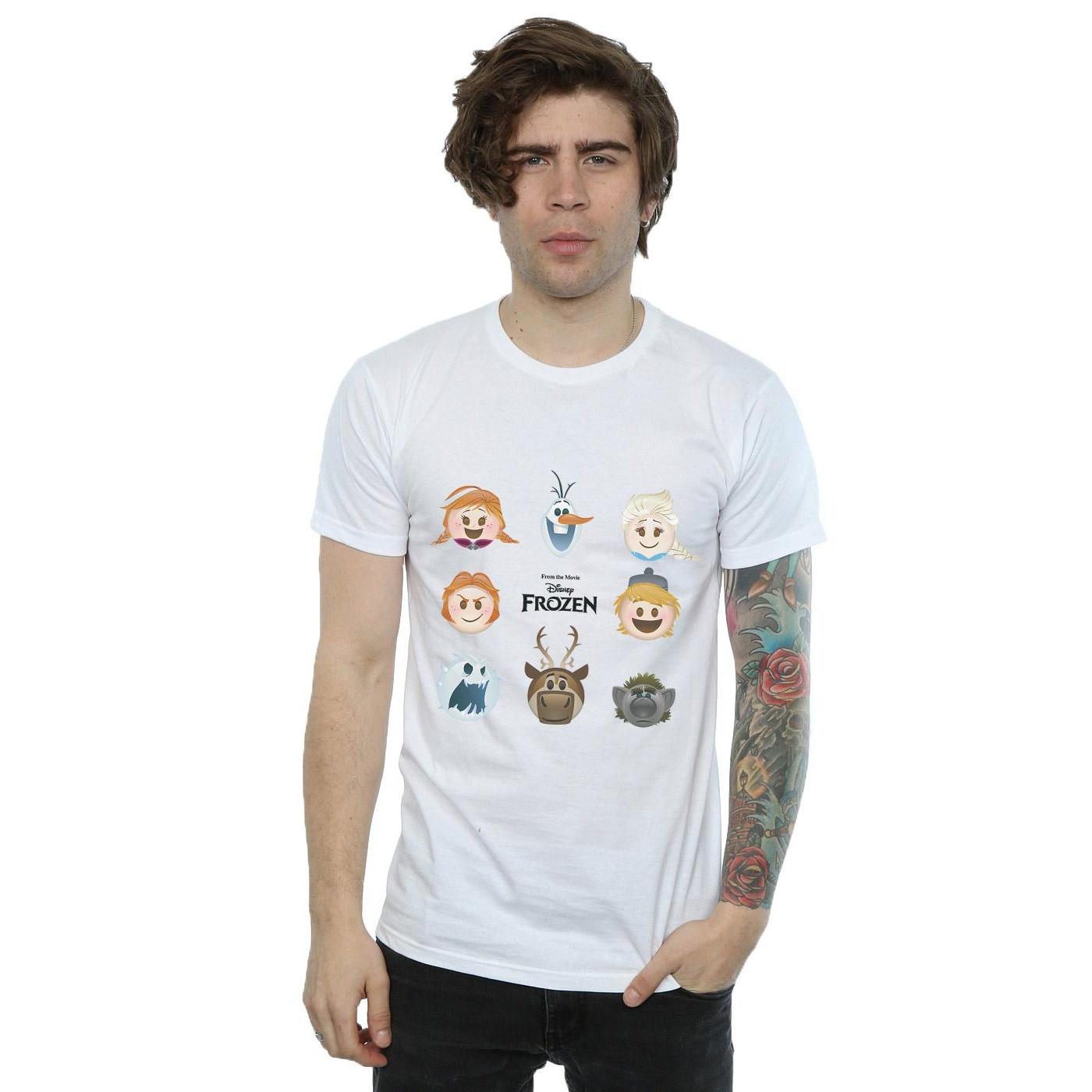 Disney Frozen Emoji Personaggio T-Shirt  