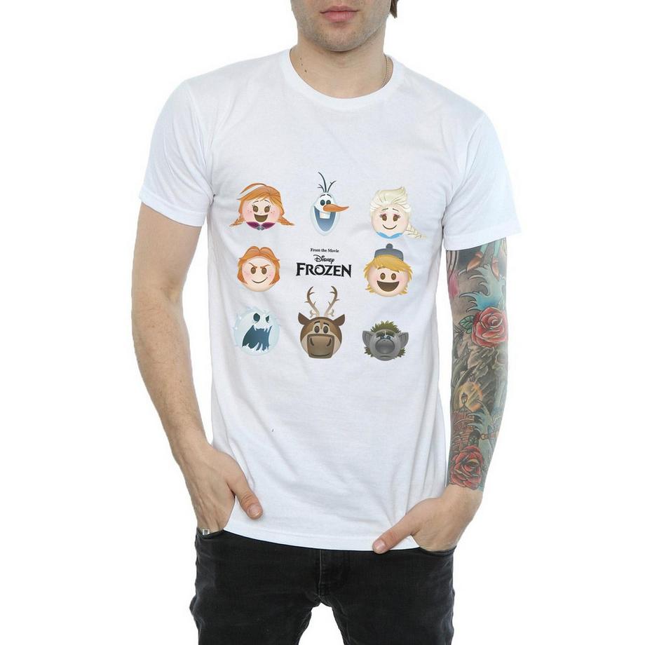 Disney Frozen Emoji Personaggio T-Shirt  