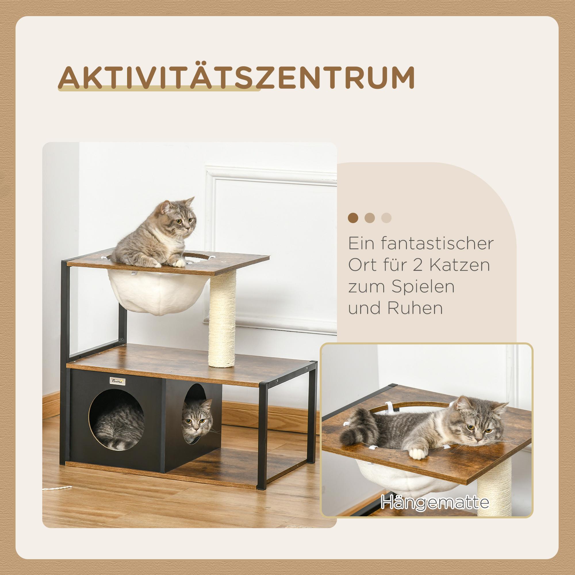 PawHut  Katzenhaus 