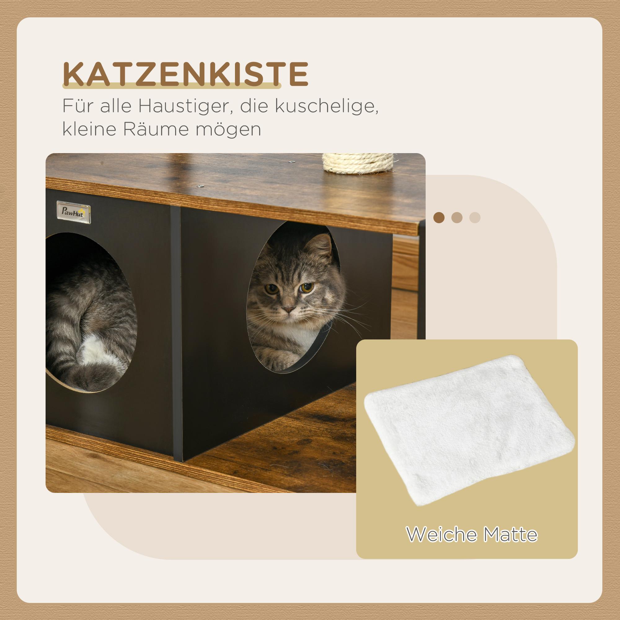 PawHut  Katzenhaus 