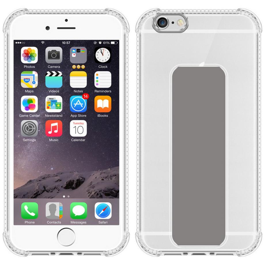 Cadorabo  Custodia per iPhone 6 PLUS / 6S PLUS con funzione di supporto e di sostegno 