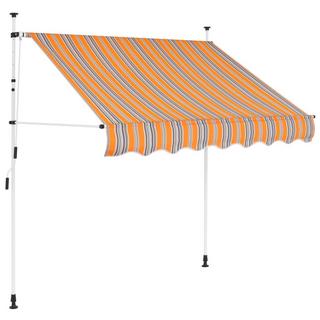 VidaXL Auvent rétractable tissu  