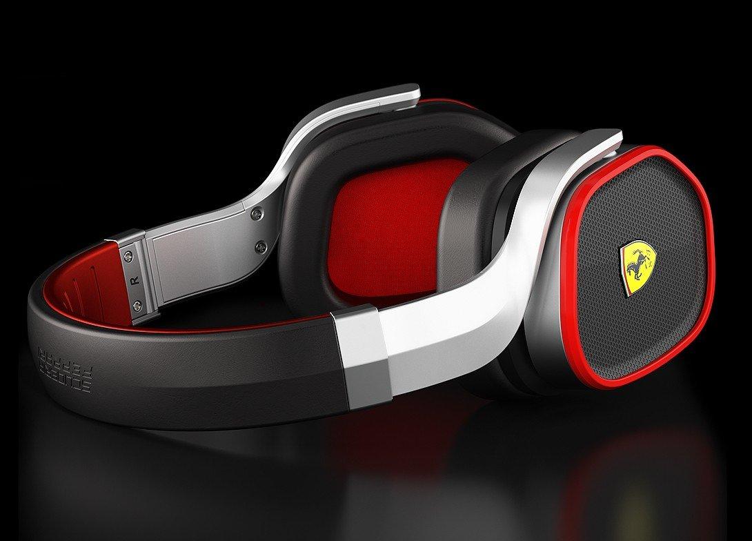 Ferrari by Logic3  Ferrari by Logic3 Scuderia R300 Casque Avec fil Arceau Noir 