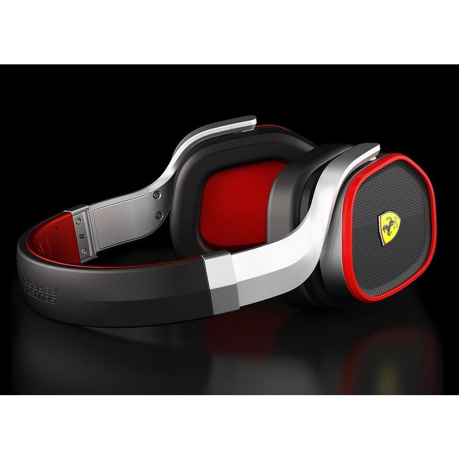 Ferrari by Logic3  Ferrari by Logic3 Scuderia R300 Auricolare Cablato A Padiglione Nero 