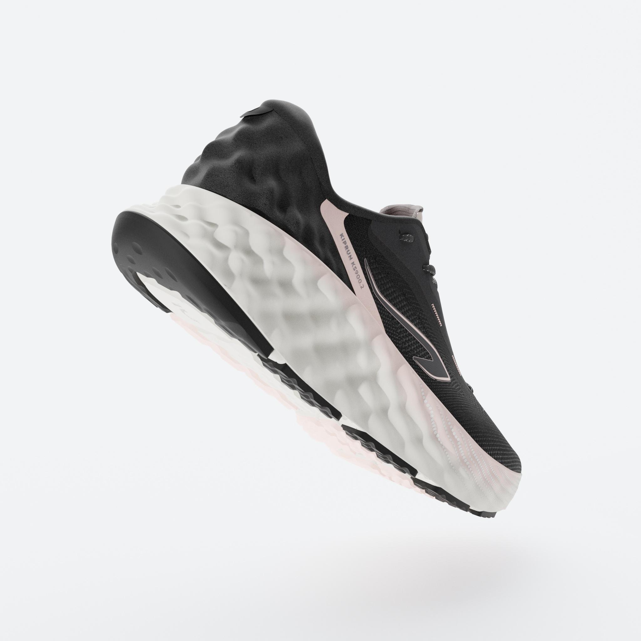 KIPRUN  Schuhe - KIPRUN KS900.2 Women's running shoes - Black/pink 