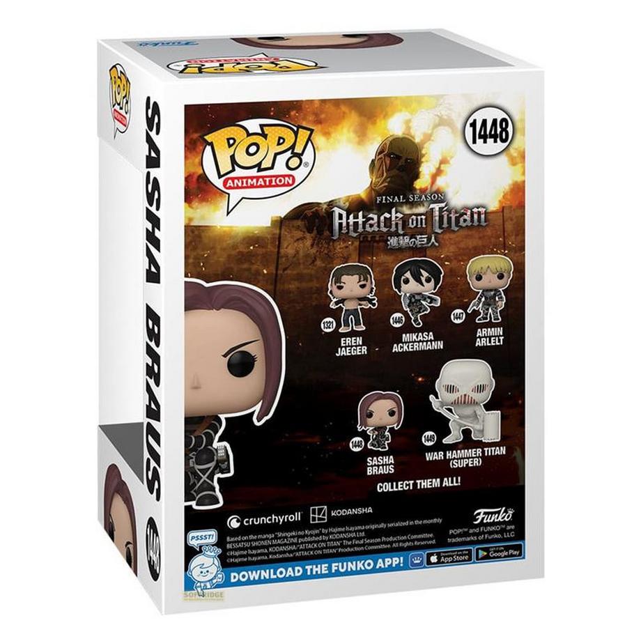 Funko  Figurine POP Attack on Titan Sasha Braus 