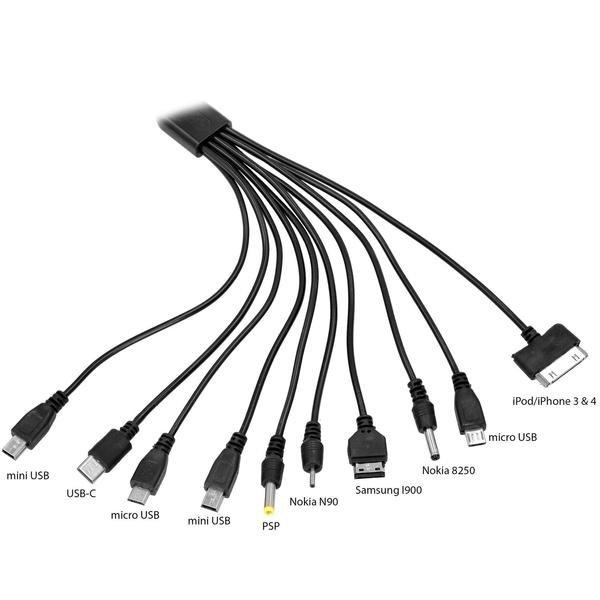 eStore  Cavo di ricarica multifunzionale 10 in 1 