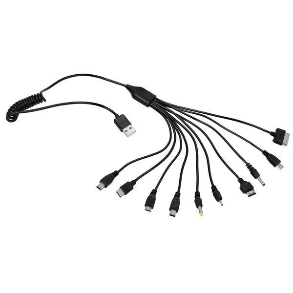 eStore  Multifunktionales 10-in-1-Ladekabel 