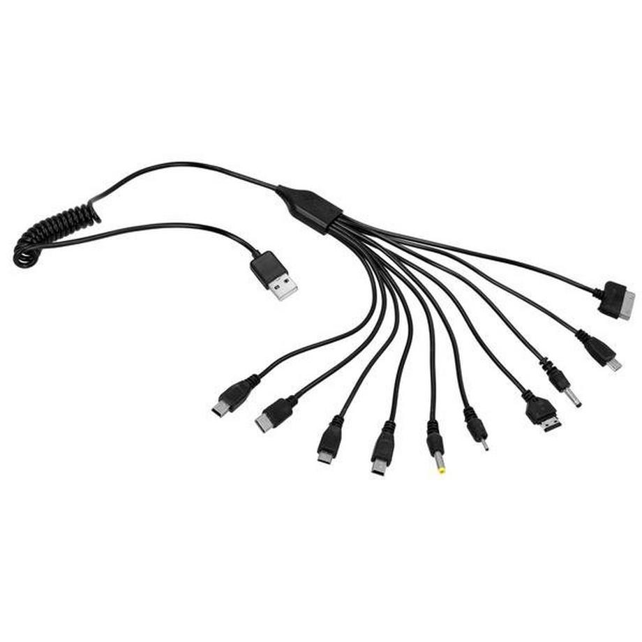 eStore  Multifunktionales 10-in-1-Ladekabel 