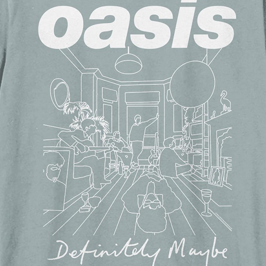 Amplified Definitely Maybe Grafikdruck T-Shirt  