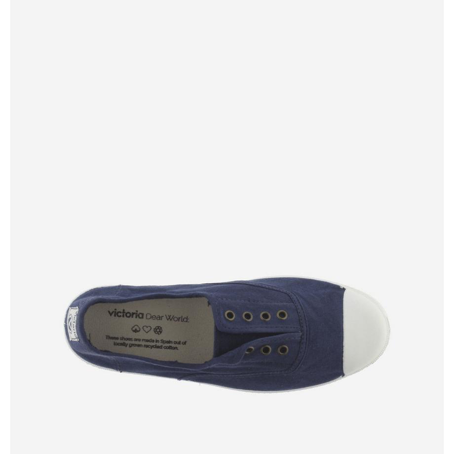 Victoria 1915 Sneakers Slip-on in Tela Lavata  