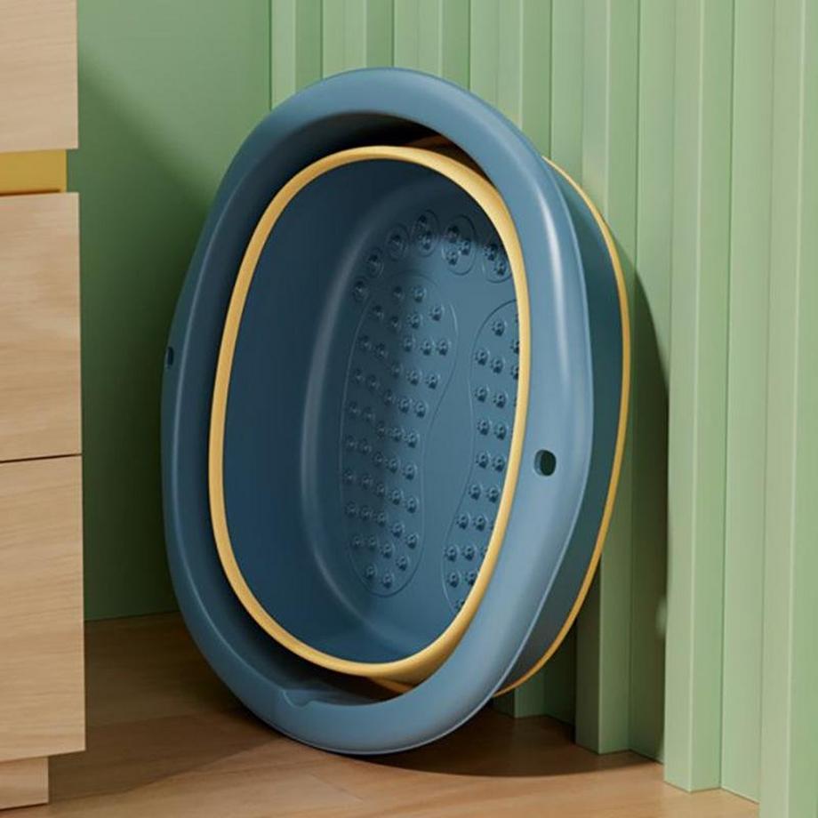 eStore  Pédiluve / Baignoire Pliable - Bleu 