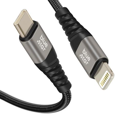 BLUE STAR  Cavo USB-C / Lightning 2,4A Blue Star 