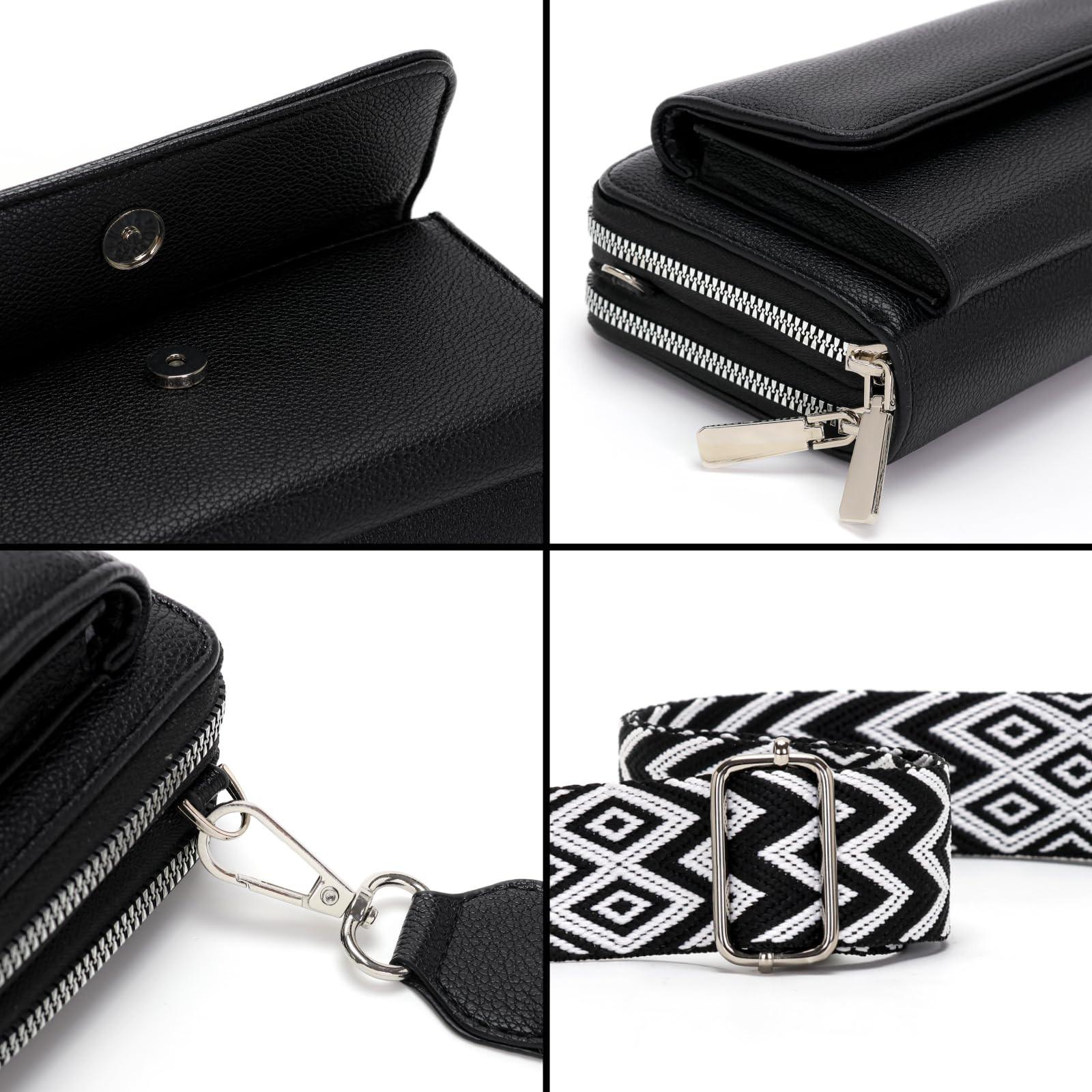 Only-bags.store Kleine Handtasche mit gemustertem Riemen  