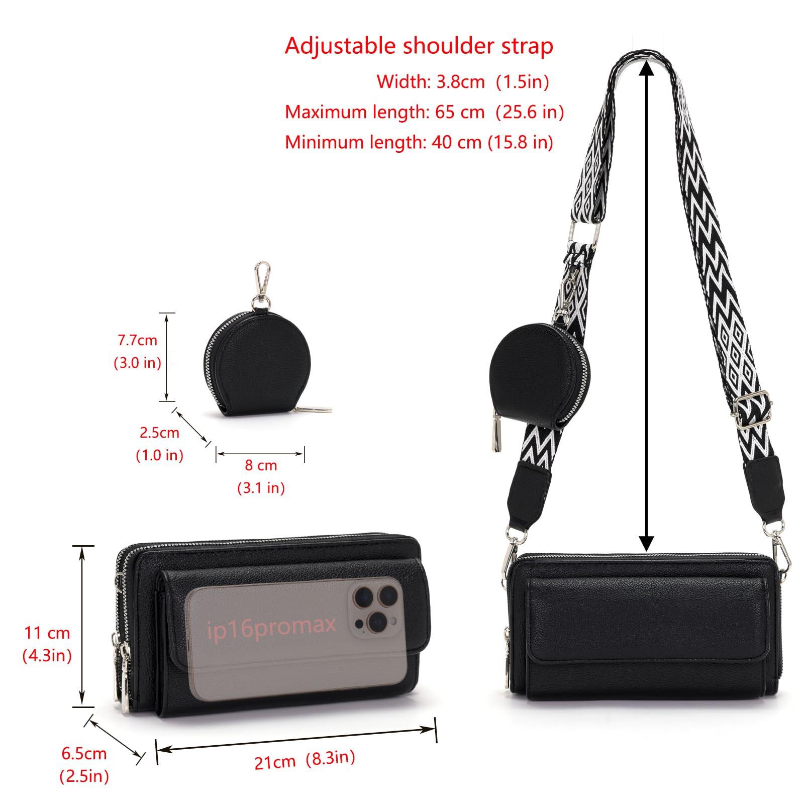 Only-bags.store Kleine Handtasche mit gemustertem Riemen  