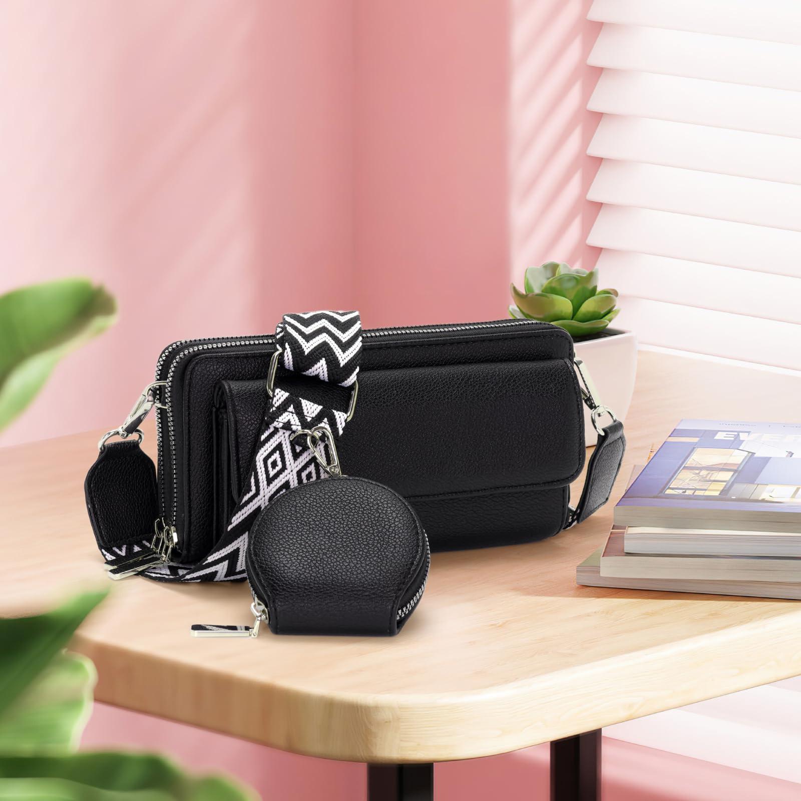 Only-bags.store Kleine Handtasche mit gemustertem Riemen  