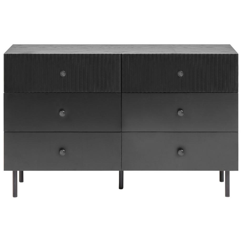 Beliani Cassettiera a 6 cassetti en Fibra a media densità (MDF) Moderno COVENTRY  