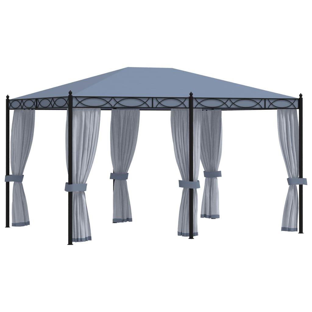 VidaXL gazebo Tessuto  