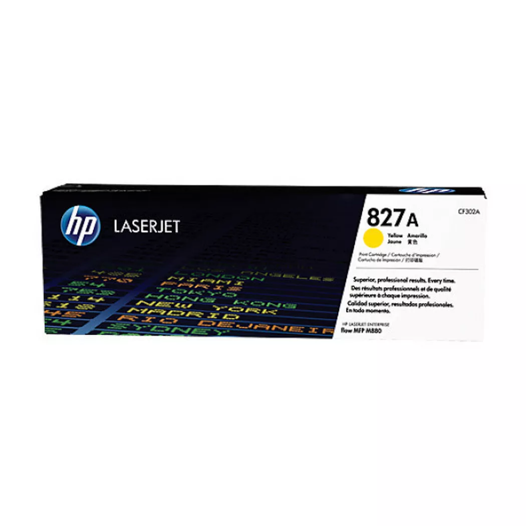Hewlett-Packard – HP Toner-Modul 827A yellow CF302A CLJ Enterprise M880 32’000 S., One Size