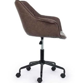 mutoni Chaise de bureau Joshua marron  