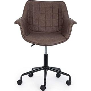 mutoni Fauteuil de bureau Joshua marron  