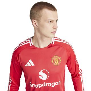 adidas  maillot domicile authentique manche longue mancheter united 2024/25 