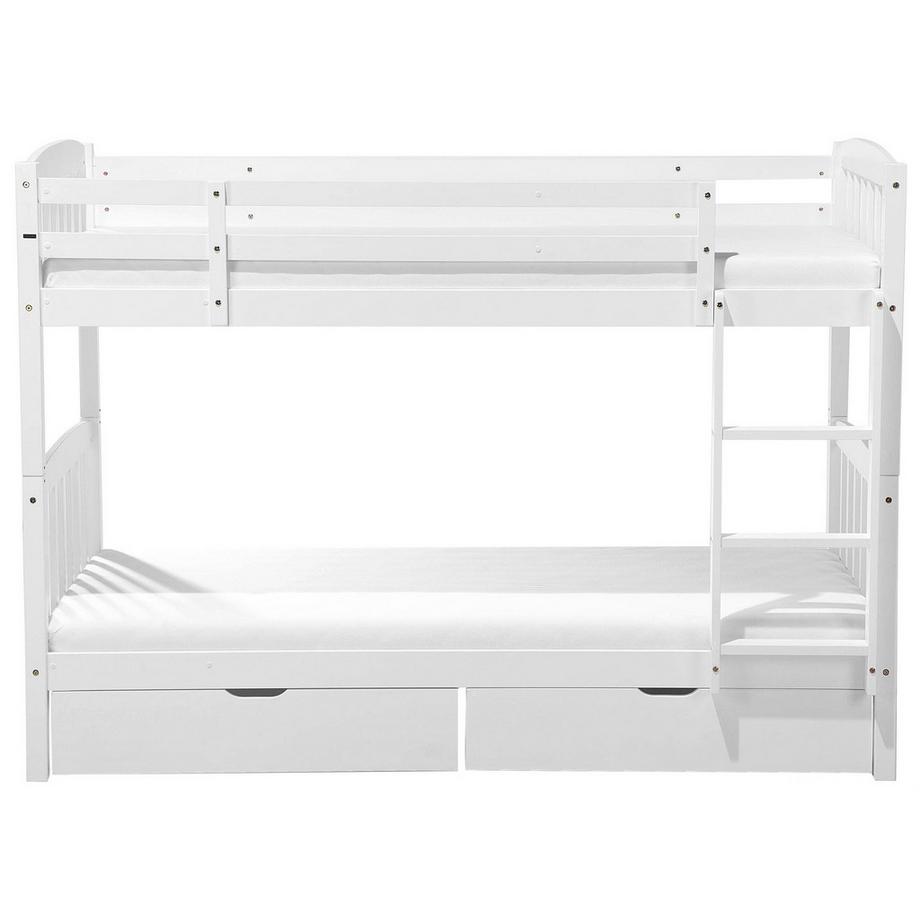 Beliani Lit superposé en Bois de pin Scandinave REVIN  