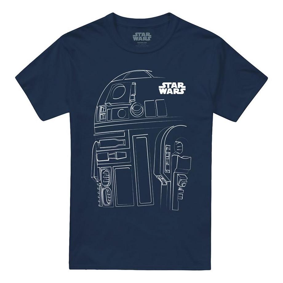 Maglietta R2d2 Outline