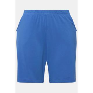 Ulla Popken  Shorts di jersey con tasche e cintura elastica 