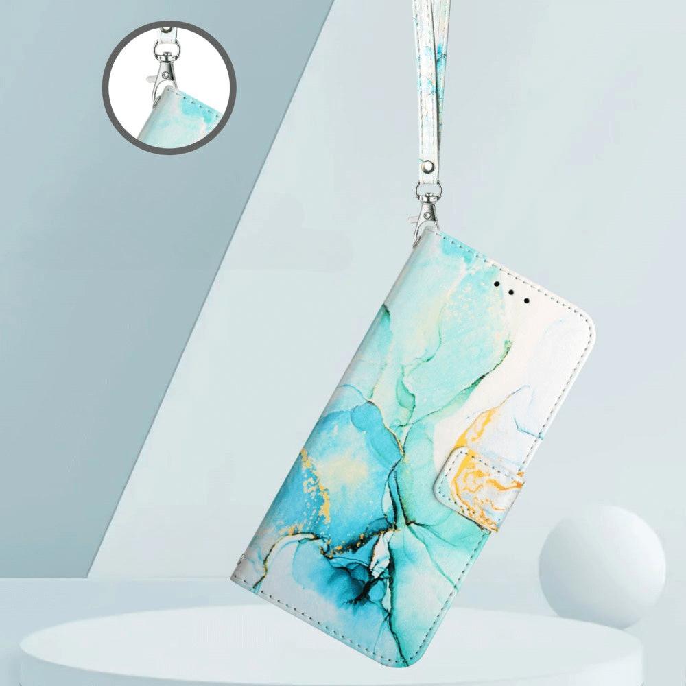 Cover-Discount  Nokia G22 - Leder Hülle Marble 