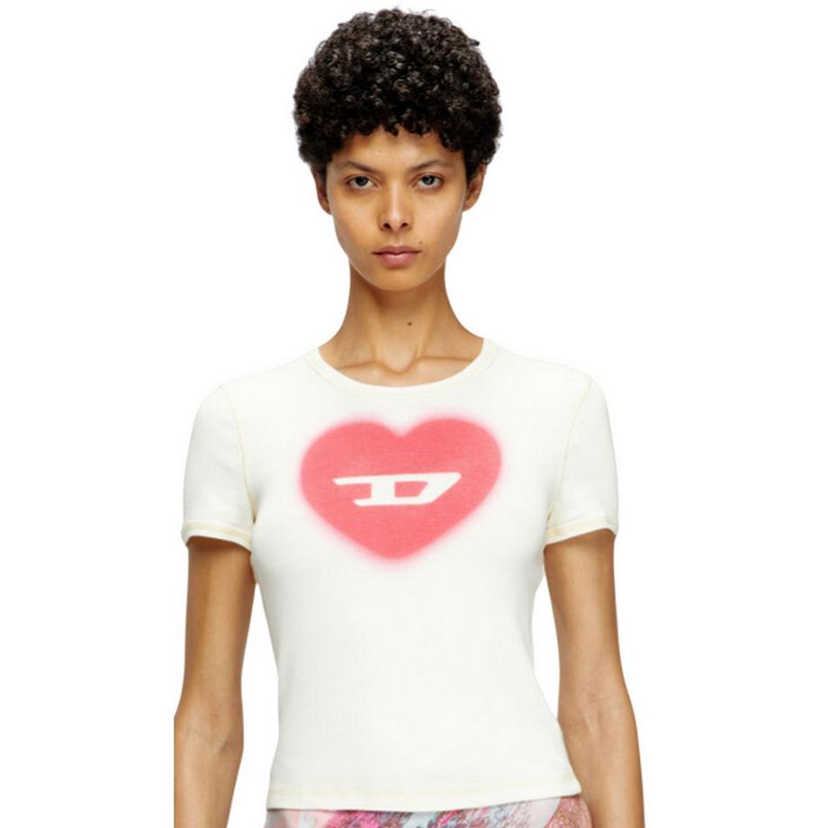 DIESEL Herz Logo T-Shirt  