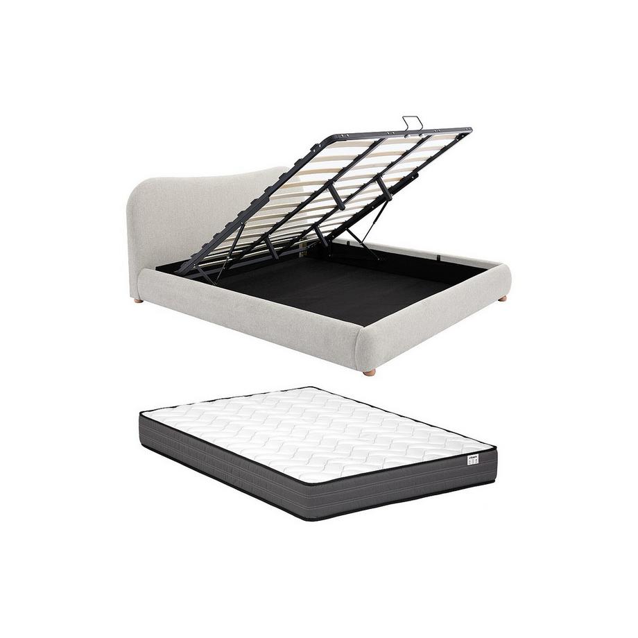 Bett mit Bettkasten VANARI