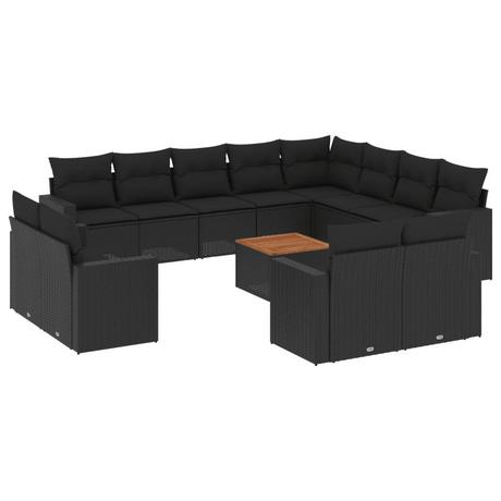 VidaXL Garten sofagarnitur poly-rattan  