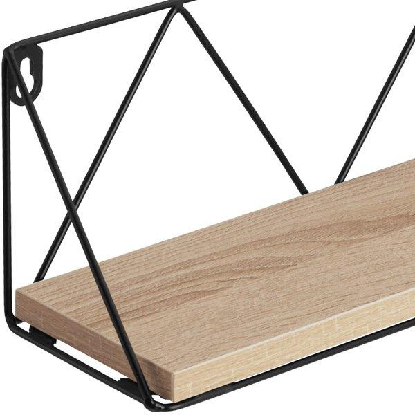 Tectake 2 Hängeregale Rockport  