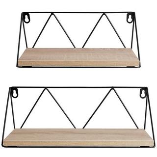 Tectake 2 Hängeregale Rockport  