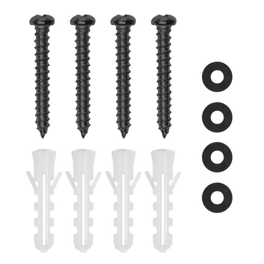 Tectake 2er Set Wandregal Rockport Industrial Style Holz und Stahl  