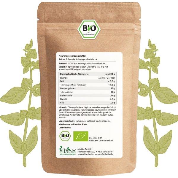 Eltabia  Bio Ashwaganda Pulver 