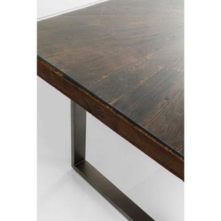 KARE Design Table Conley acier brut 180x90  