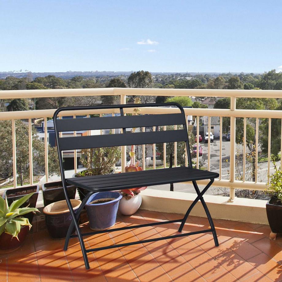 Northio Gartenbank klappbar 2-Sitzer  