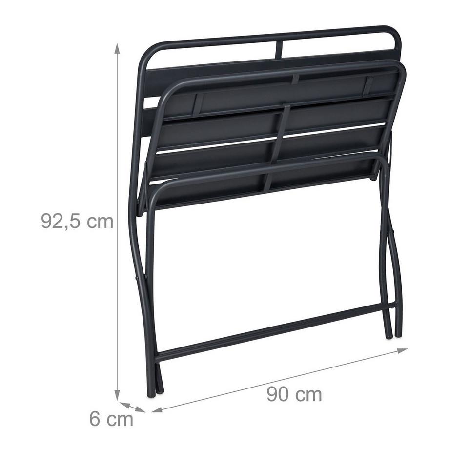 Northio Gartenbank klappbar 2-Sitzer  