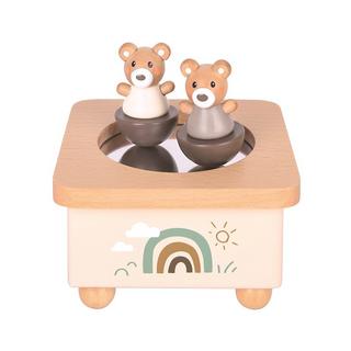 Spielba Holzspielwaren  Musikdose Bär 