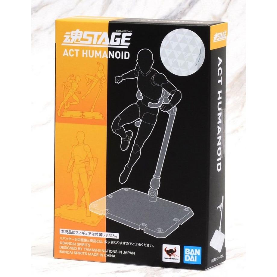 Bandai  Action Figure - Model Kit Accessories - Divers - Tamashii Stage - "Act Human" - Display 