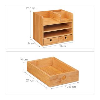 B2X Schreibtischorganisation mit 2 Schubladen  