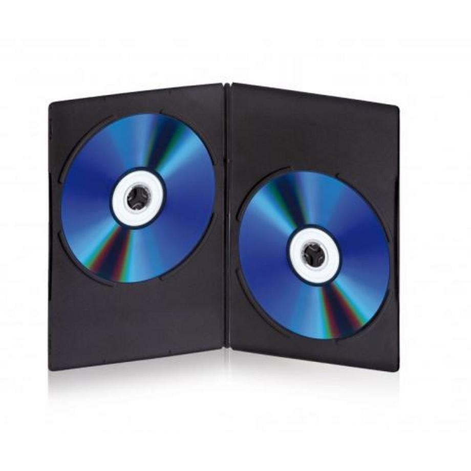 T'nB  Packung mit 10 T'nB Slim Doppel-DVD-Boxen in Schwarz 