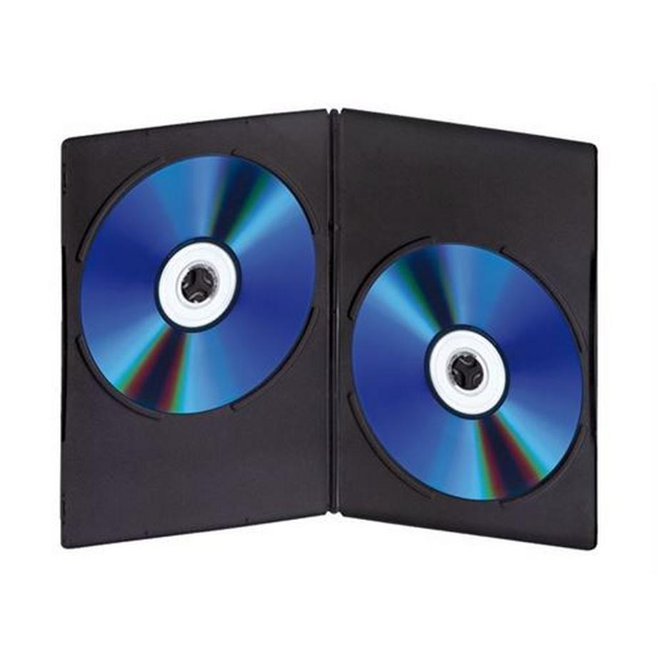 T'nB  Packung mit 10 T'nB Slim Doppel-DVD-Boxen in Schwarz 