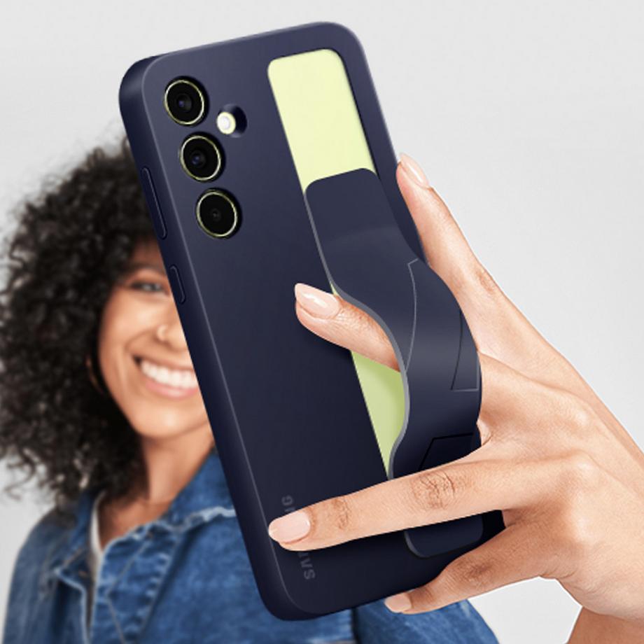 SAMSUNG  Original Hülle Galaxy A55 Nachtblau 