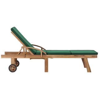 VidaXL Chaise longue bois  