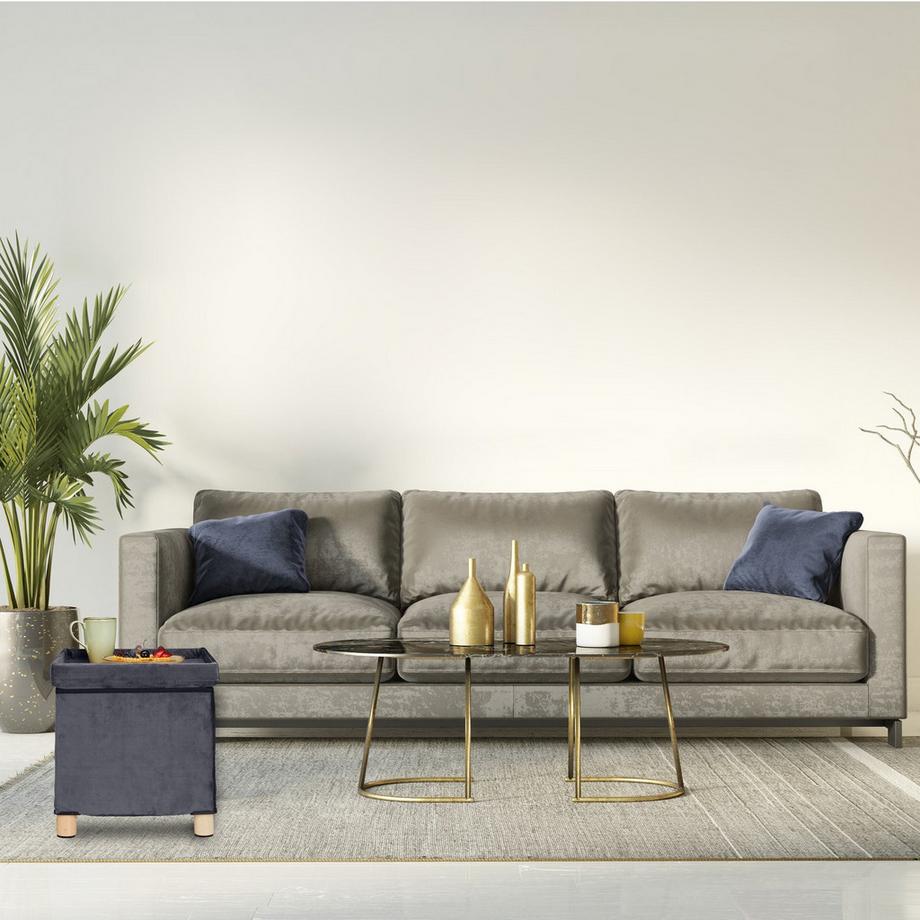 Northix Samthocker mit Tablett  