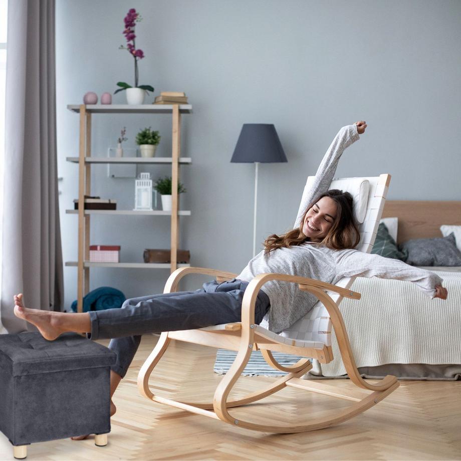 Northix Samthocker mit Tablett  