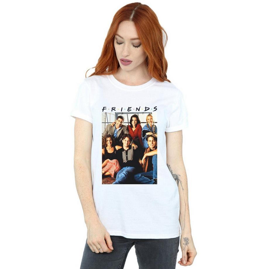 Friends Group Shot T-Shirt Stampata  